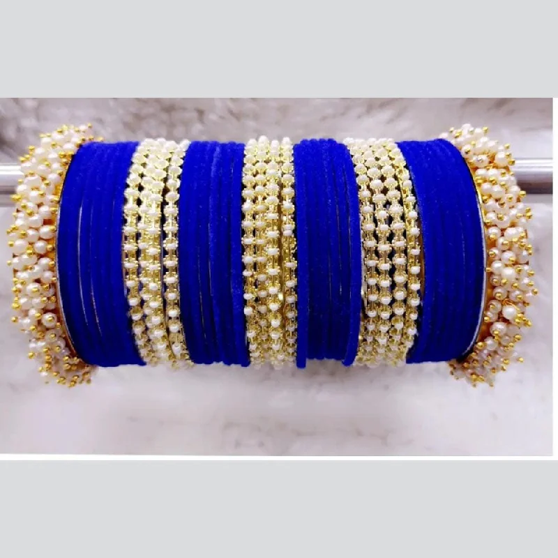 Exclusive Jewelry Discounts – Shop Now For Savings Kavita Art Gold Plated Pearls And Velvet Bangles Set Exclusive Jewelry Discounts – Shop Now For Savings Kavita Art Gold Plated Pearls And Velvet Bangles Set