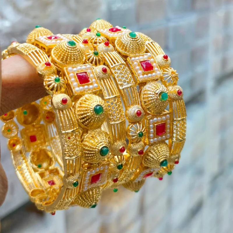 Holiday Jewelry Sale – Perfect Gifts At Great Prices Kavita Art Gold Plated Pota Stone And Pearls Bangles Set Holiday Jewelry Sale – Perfect Gifts At Great Prices Kavita Art Gold Plated Pota Stone And Pearls Bangles Set