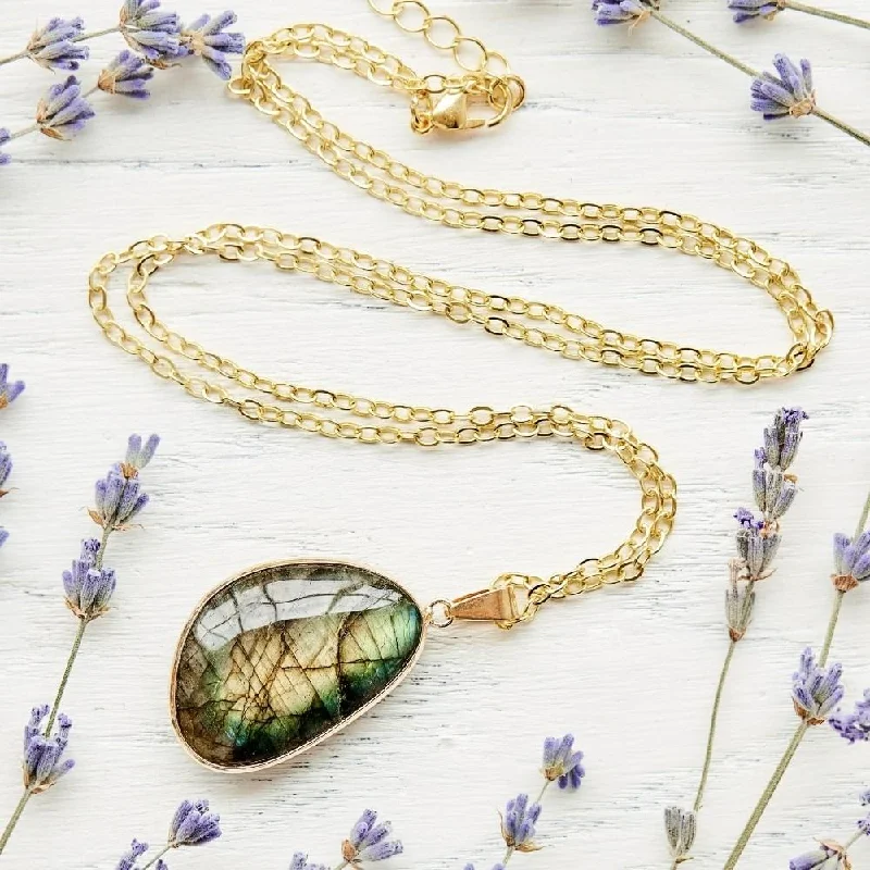 Jewelry Clearance Event – Stock Up Before It's Over Labradorite Protection Necklace