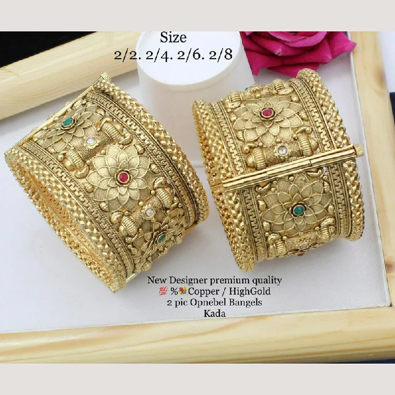 Luxury Meets Affordability – Jewelry Sale Now Live Manisha Gold Plated Copper Bangles Set Luxury Meets Affordability – Jewelry Sale Now Live Manisha Gold Plated Copper Bangles Set