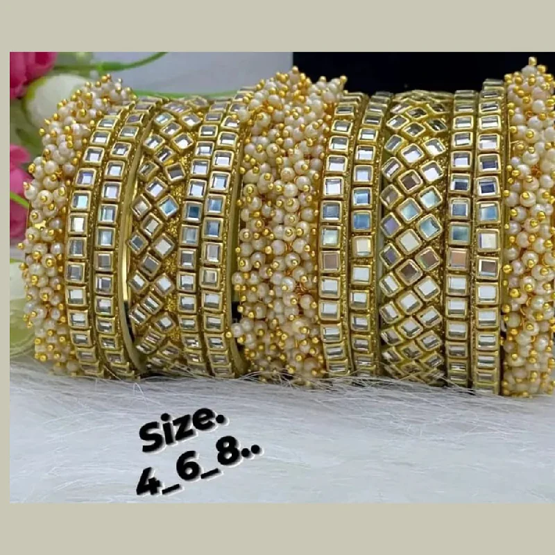Limited-Time Jewelry Sale – Elegant Styles At Less Manisha Jewellery Crystal Stone And Mirror Bangles Set
