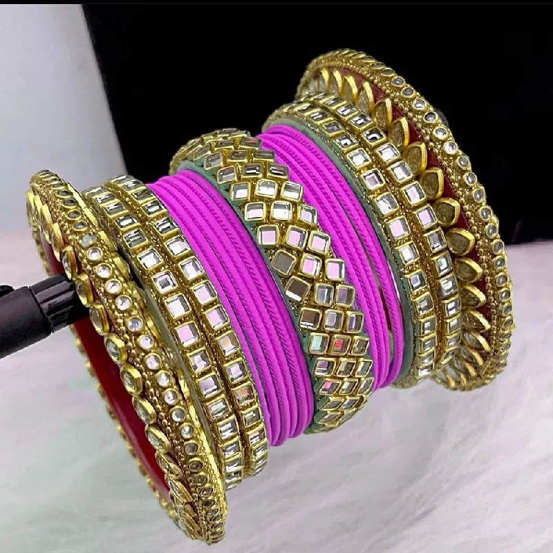 Jewelry Deals That Sparkle – Shop Today Manisha Jewellery Gold Plated Bangles Set