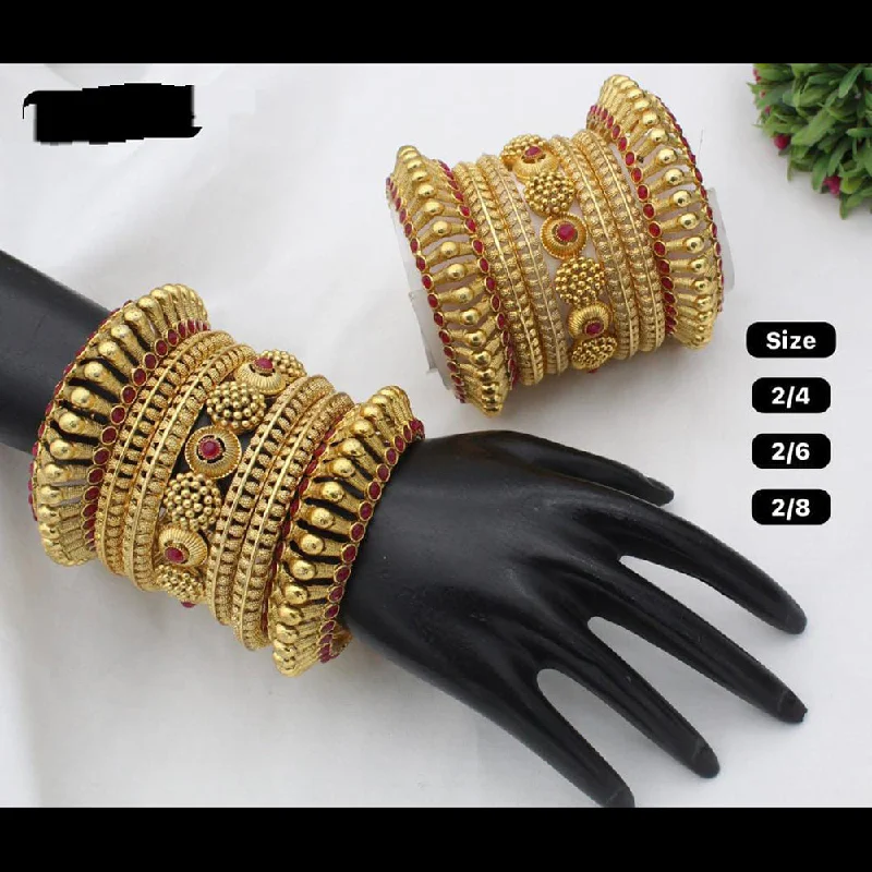 Exclusive Jewelry Bundles At Discounted Rates Manisha Jewellery Gold Plated Bangles Set Exclusive Jewelry Bundles At Discounted Rates Manisha Jewellery Gold Plated Bangles Set