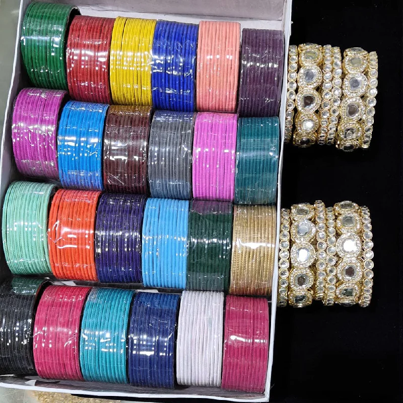 Elegant Jewelry, Exclusive Prices – Shop Now Manisha Jewellery Gold Plated Kundan Stone Metal Bangles Set Elegant Jewelry, Exclusive Prices – Shop Now Manisha Jewellery Gold Plated Kundan Stone Metal Bangles Set