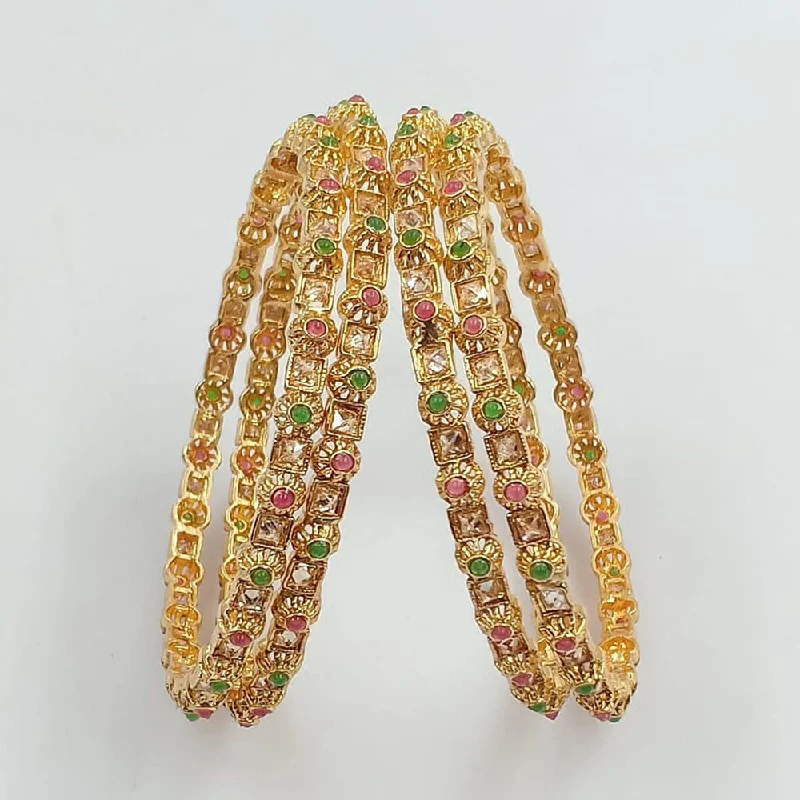 Flash Sale On Stunning Jewelry – Don't Miss Out Manisha Jewellery Gold Plated Pota Stone BanglesSet Flash Sale On Stunning Jewelry – Don't Miss Out Manisha Jewellery Gold Plated Pota Stone BanglesSet