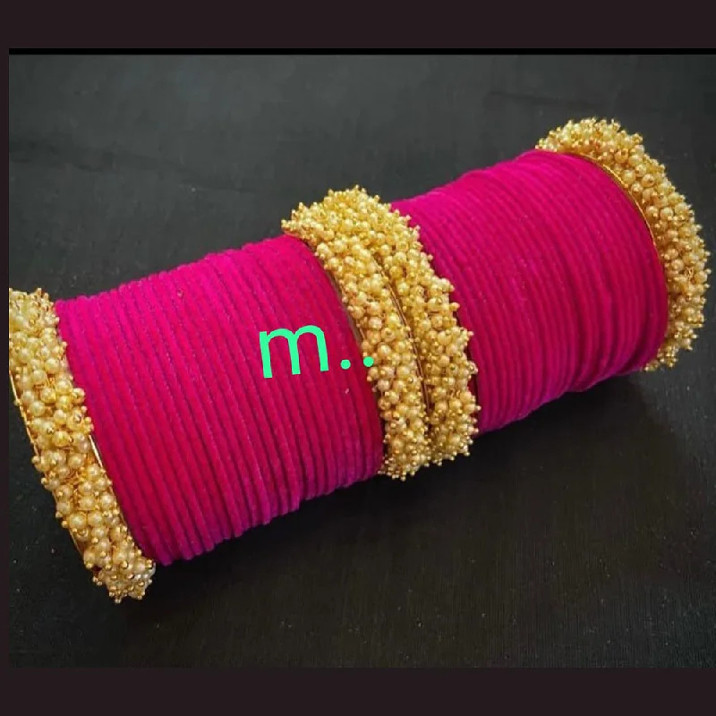 Shop Handcrafted Jewelry At Special Promotional Rates Manisha Jewellery Velvet Bangles Set Shop Handcrafted Jewelry At Special Promotional Rates Manisha Jewellery Velvet Bangles Set