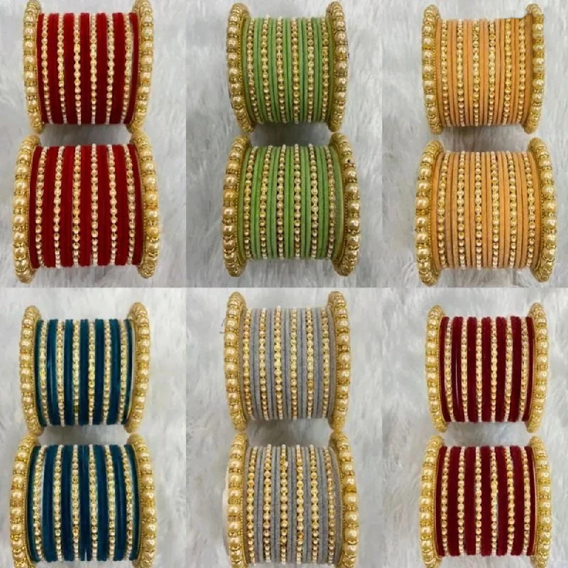 Holiday Jewelry Sale – Perfect Gifts At The Best Prices Martina Jewels Pack Of 6 Traditional Gold Plated Thread Bangles Set - BG-145 Holiday Jewelry Sale – Perfect Gifts At The Best Prices Martina Jewels Pack Of 6 Traditional Gold Plated Thread Bangles Set - BG-145
