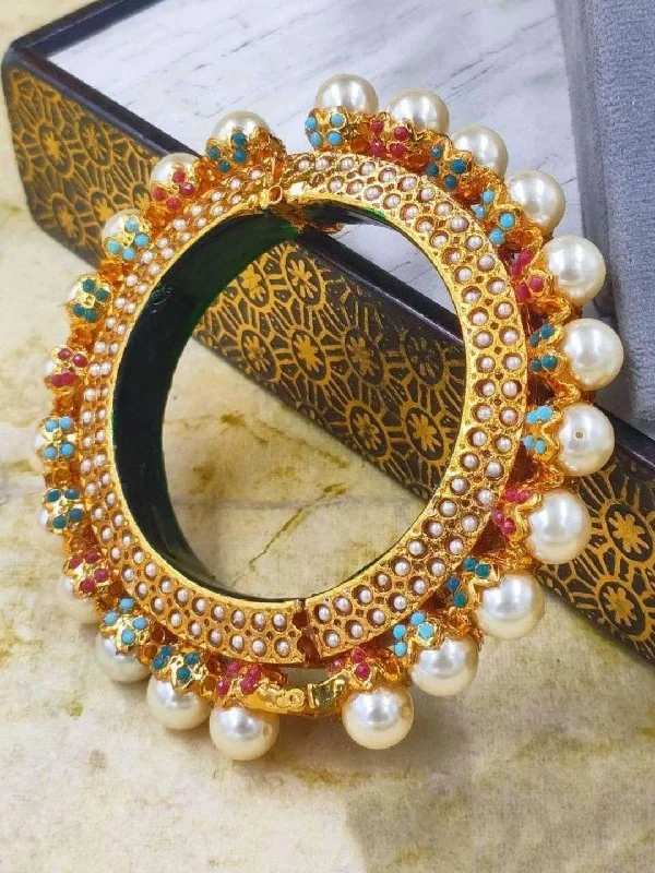Jewelry Clearance Event – Stock Up Before It's Over Meenakari Bangle White
