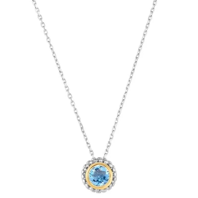 Exclusive Online Jewelry Sale – Don't Wait Phillip Gavriel Sterling Silver Blue Topaz Pendant Exclusive Online Jewelry Sale – Don't Wait Phillip Gavriel Sterling Silver Blue Topaz Pendant