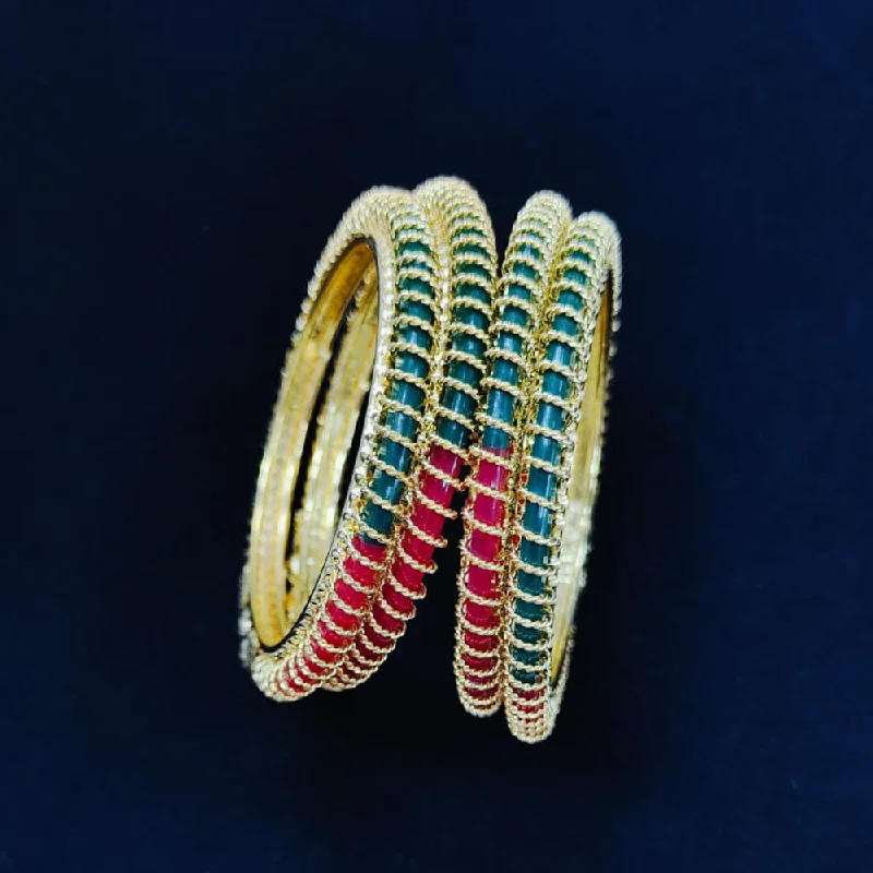 Jewelry Clearance Sale – Final Reductions Pooja Bangles Gold Plated Bangle Set