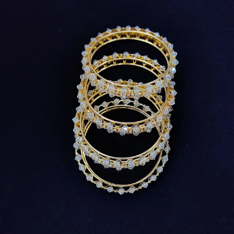 Special Sale On Handcrafted Jewelry – Shop Today Pooja Bangles Gold Plated Pearls Bangle Set Special Sale On Handcrafted Jewelry – Shop Today Pooja Bangles Gold Plated Pearls Bangle Set
