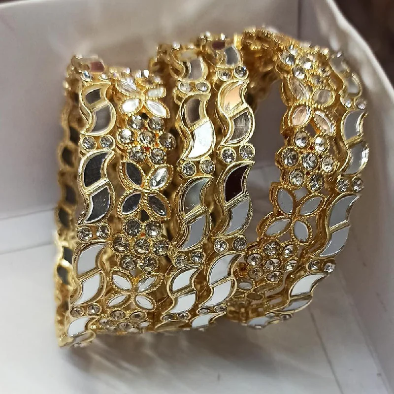 Limited-Stock Jewelry Sale – Once It's Gone, It's Gone Pooja Bangles Gold Plated Bangles Set Limited-Stock Jewelry Sale – Once It's Gone, It's Gone Pooja Bangles Gold Plated Bangles Set