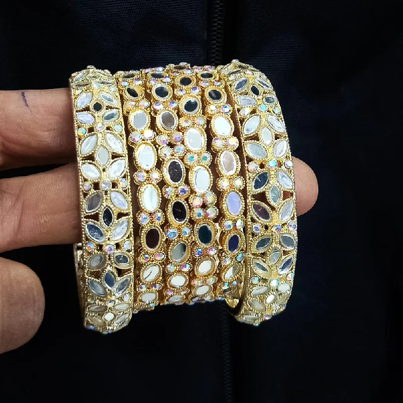 Handcrafted Jewelry Sale – Unique Designs At Low Prices Pooja Bangles Gold Plated Mirror Bangles Set Handcrafted Jewelry Sale – Unique Designs At Low Prices Pooja Bangles Gold Plated Mirror Bangles Set