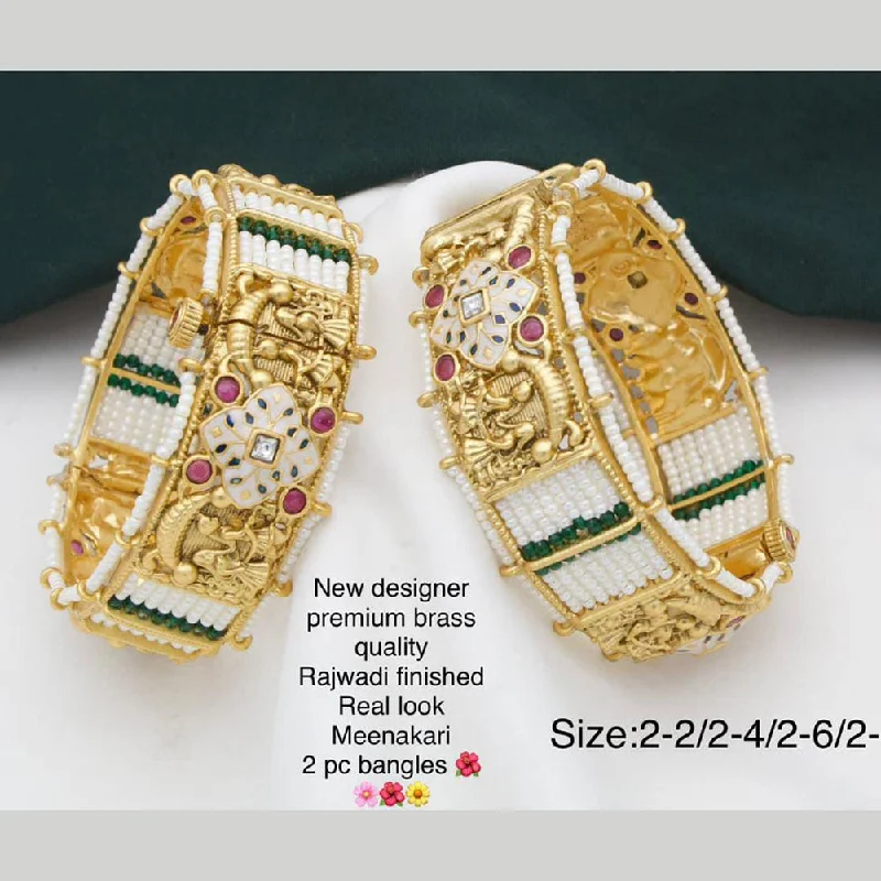 Premium Jewelry Now Available At Special Discounts Pooja Bangles Gold Plated Pota Stone Bangles Set Premium Jewelry Now Available At Special Discounts Pooja Bangles Gold Plated Pota Stone Bangles Set