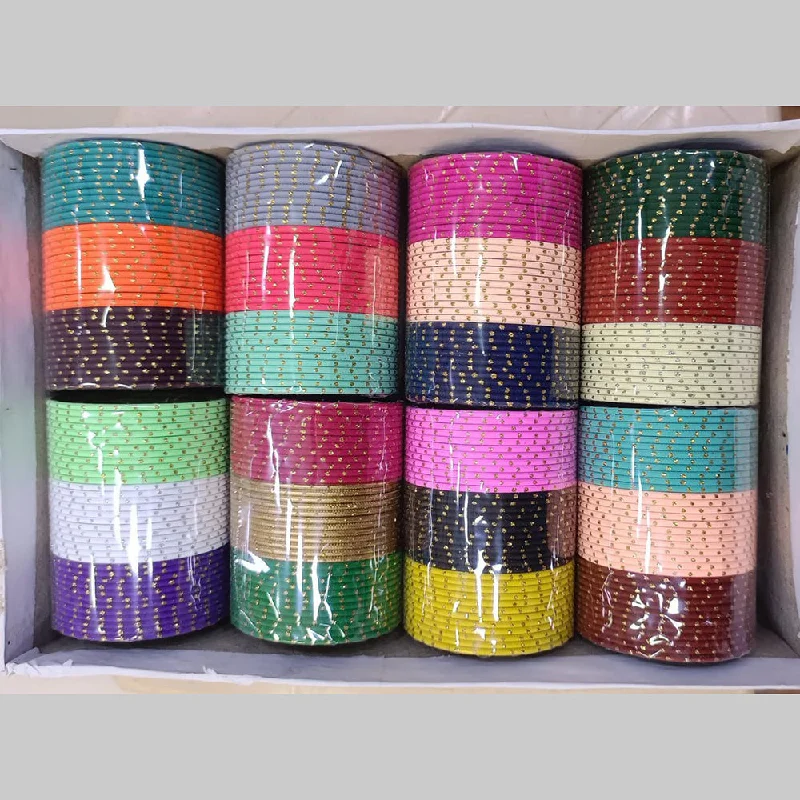Huge Savings On Timeless Jewelry Collections Pooja Bangles Metal Bangles Set (Assorted Color ) Huge Savings On Timeless Jewelry Collections Pooja Bangles Metal Bangles Set (Assorted Color )