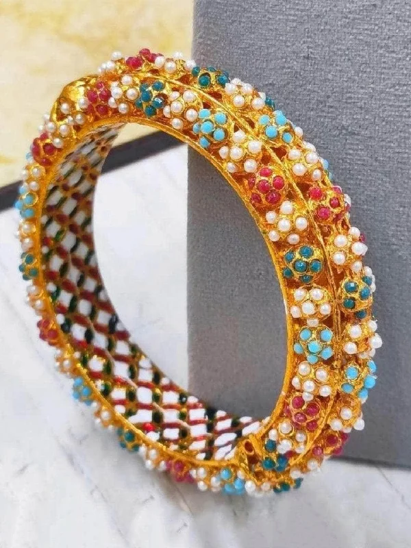 Buy More, Save More On Stunning Jewelry Pieces Royal Look Multi Color Meenakari Jadau Bangles Buy More, Save More On Stunning Jewelry Pieces Royal Look Multi Color Meenakari Jadau Bangles