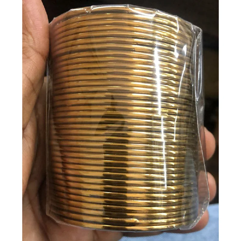 Flash Sale On Elegant Jewelry – Don't Miss Out Shree Asha Bangles Gold Plain Plated 36 Pcs Per Bangles Set Flash Sale On Elegant Jewelry – Don't Miss Out Shree Asha Bangles Gold Plain Plated 36 Pcs Per Bangles Set