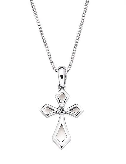 Chic, Trendy, And Affordable Jewelry Sale Silver Cross Pendant Necklace