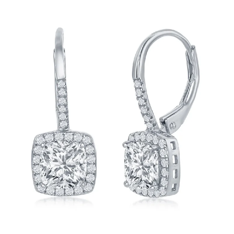 Jewelry Flash Sale – Stylish Designs At Unbeatable Rates Sterling Silver CZ Cushion Earrings Jewelry Flash Sale – Stylish Designs At Unbeatable Rates Sterling Silver CZ Cushion Earrings