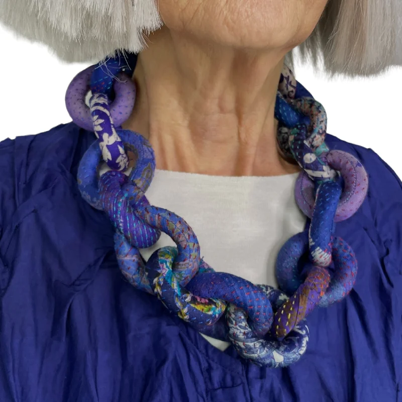 Fashion-Forward Jewelry At Exclusive Discounts VINTAGE SILK CHAIN NECKLACE