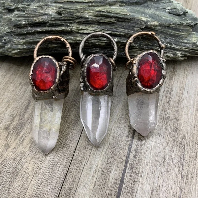 Shop Elegant Jewelry At Unbeatable Prices Transcendental Clear Quartz Necklace