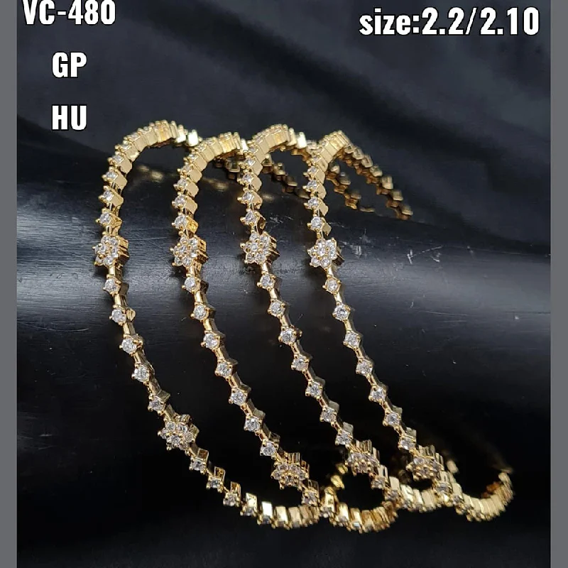 Unique Jewelry For Less – Shop The Sale Now Vivah Creations  AD Stone Bangles Set