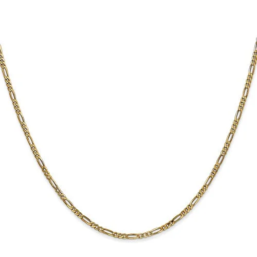 The Ultimate Jewelry Sale – Shop Premium Styles 14K Gold Solid Figaro Chain 18" 1.8MM The Ultimate Jewelry Sale – Shop Premium Styles 14K Gold Solid Figaro Chain 18" 1.8MM