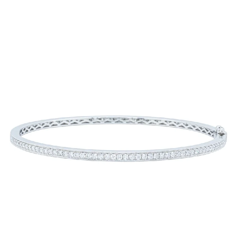 Limited-Time Jewelry Sale – Elegant Styles At Less 18ct White Gold 1.90ct Diamond Bangle Limited-Time Jewelry Sale – Elegant Styles At Less 18ct White Gold 1.90ct Diamond Bangle