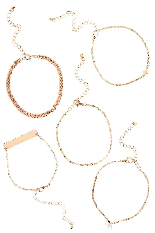 Jewelry Clearance Sale – Final Reductions Layered Charm Bracelets Set
