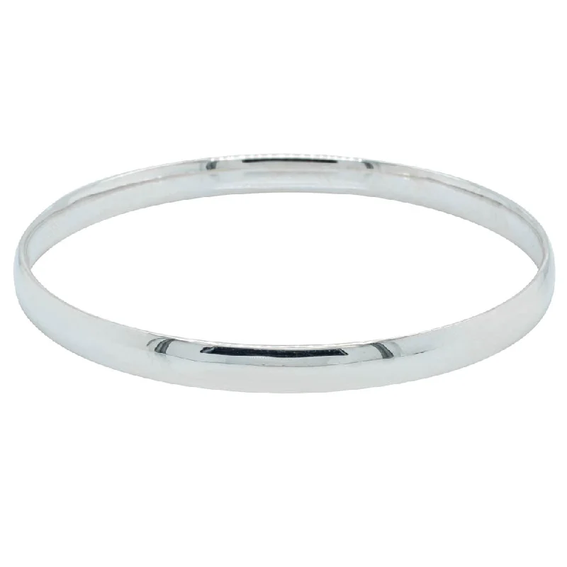 Limited-Time Offer On Premium Jewelry Collections Sterling Silver 5.3mm Bangle